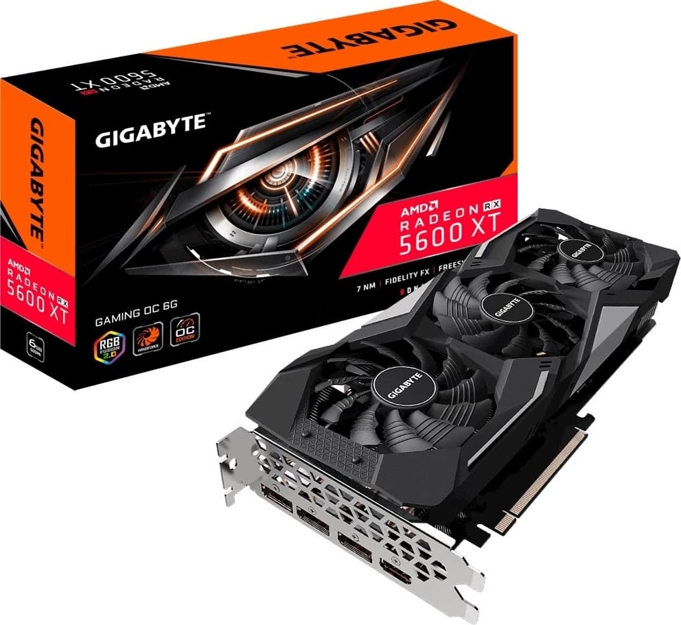 Gigabyte Radeon RX 5600 XT Gaming OC HDMI 3xDP 6GB