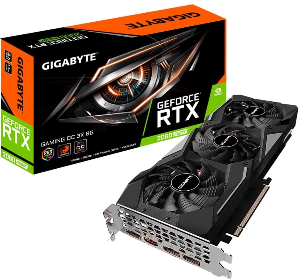 Gigabyte GeForce RTX 2060 Super Gaming OC 3X HDMI 3xDP 8GB