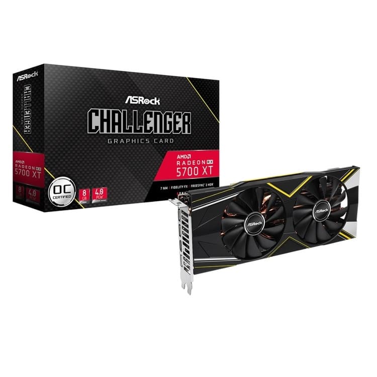 ASRock Radeon RX 5700 XT Challenger D OC HDMI 3xDP 8GB