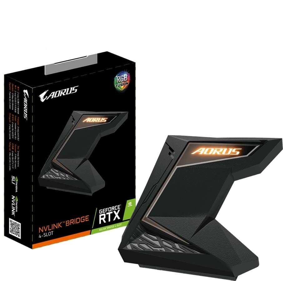 Gigabyte, GC-A2WAYNVLINKL RGB CTLR RGB NVLINK SLI BRIDGE /8CM/2SLOT IN