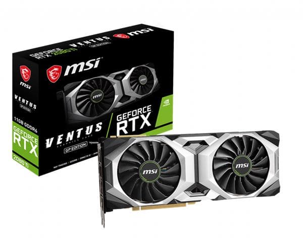 MSI GeForce RTX 2080 Ti Ventus OC HDMI 3xDP 11GB