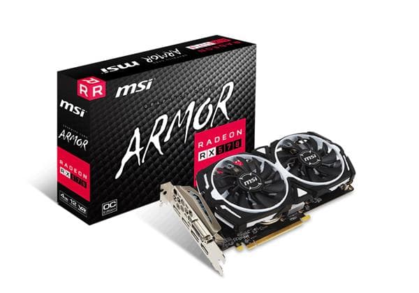MSI Radeon RX 570 4GB Armor OC