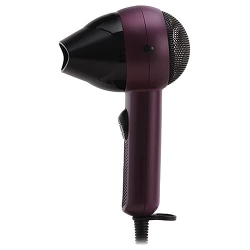 Adler hårfön 1400 W - svart/lila