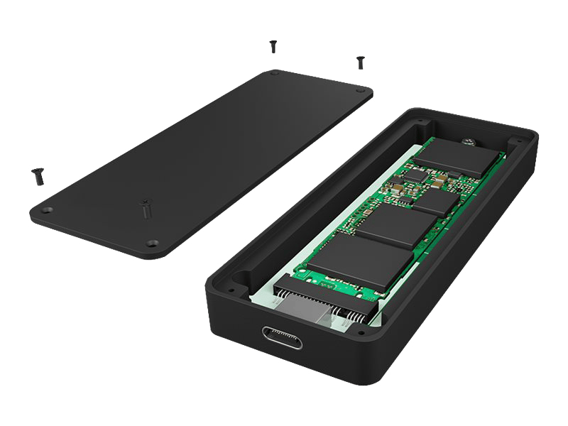 External Type-C enclosure for M.2 SATA SSD