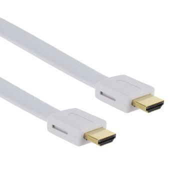 THOMSON HDMI kabel ethernet Flat Hvit 1.5 m