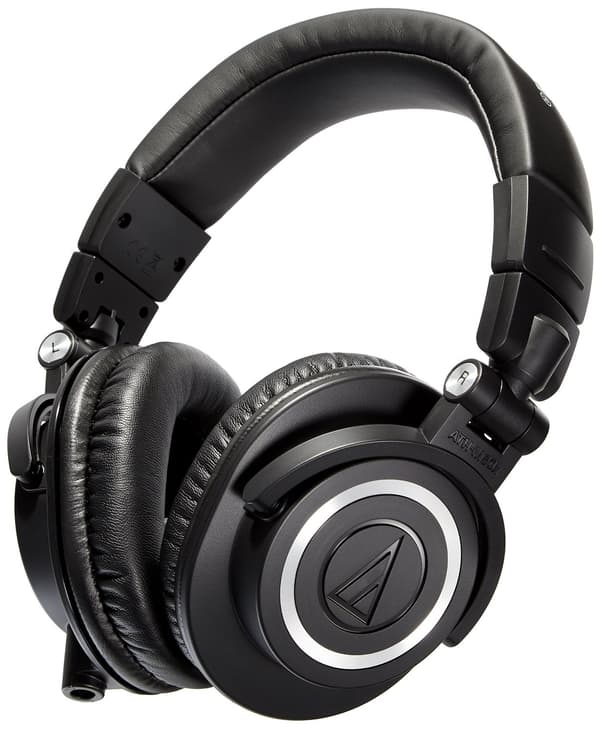 Audio Technica ATH-M50x Kuuloke Musta
