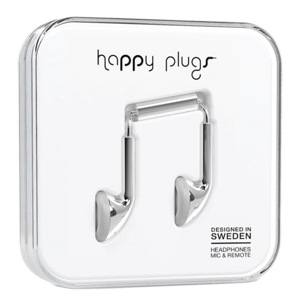 Happy Plugs Earbud Silver