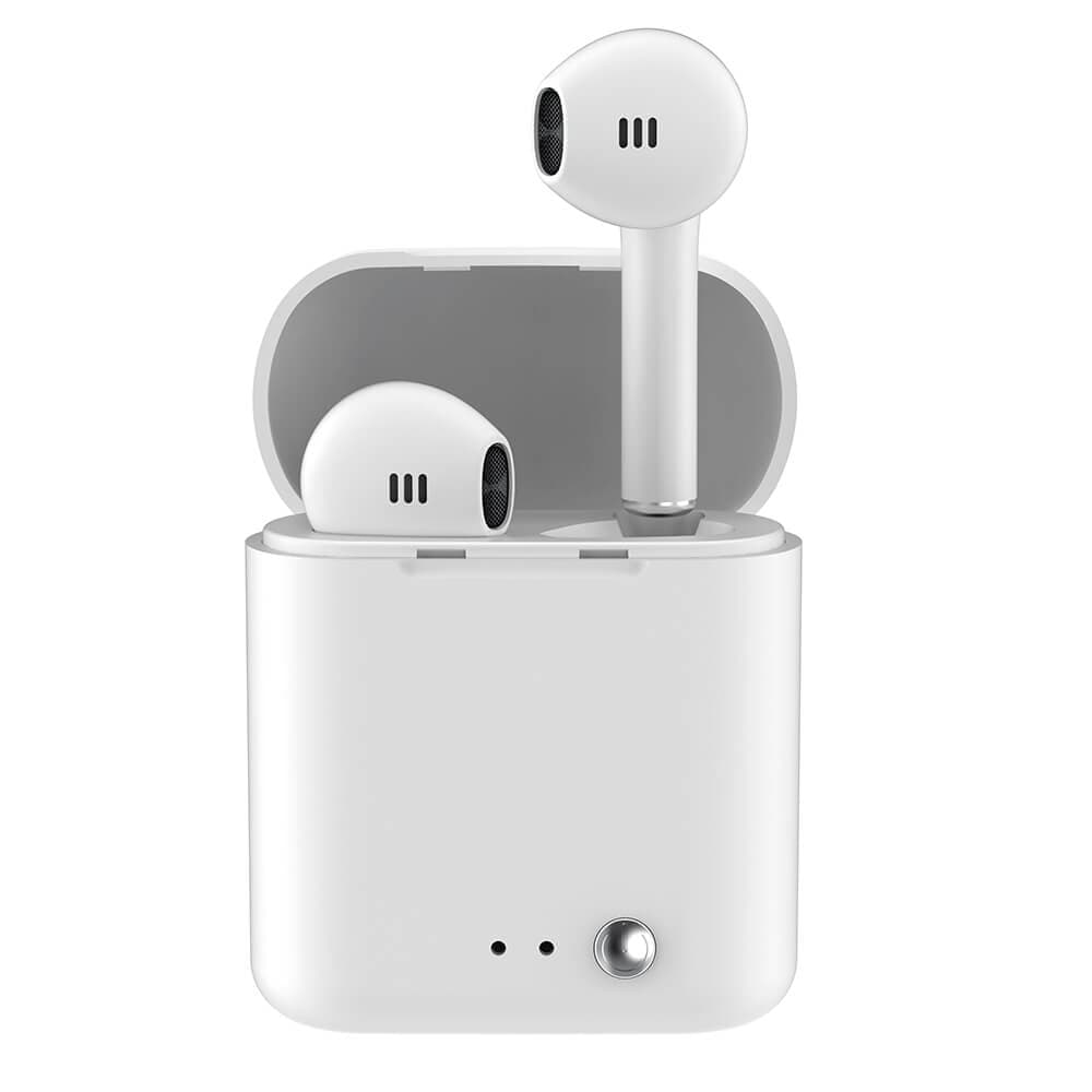 LEDWOOD Hörlur T14 TWS True Wireless In-Ear Vit Mic