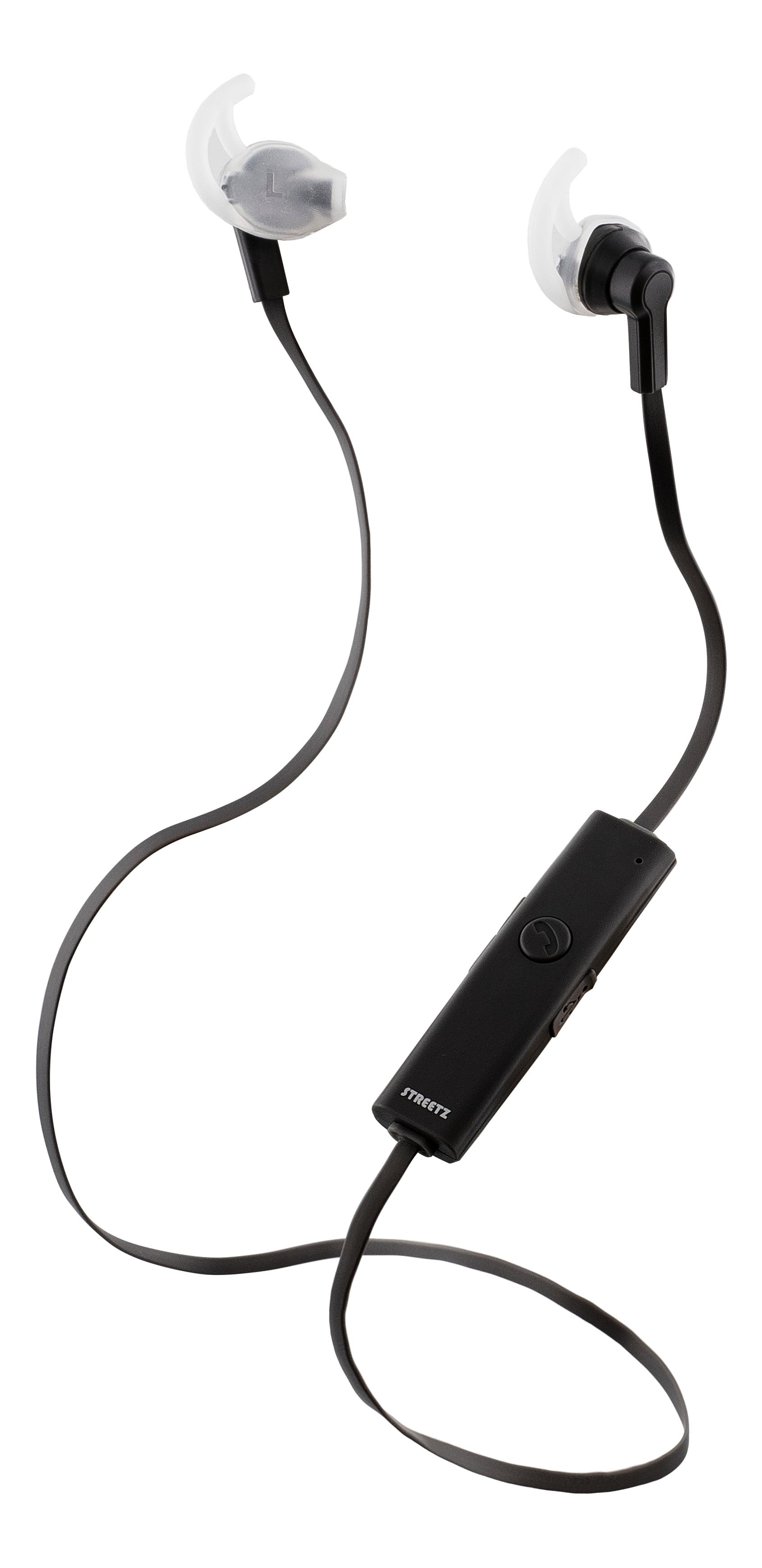 STREETZ Bluetooth stay-in-ear headset, Bluetooth 4.1, 10m, black