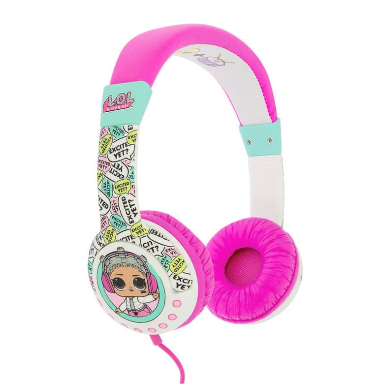 LOL Hovedtelefon Junior On-Ear 85dB Unicorn Peppa