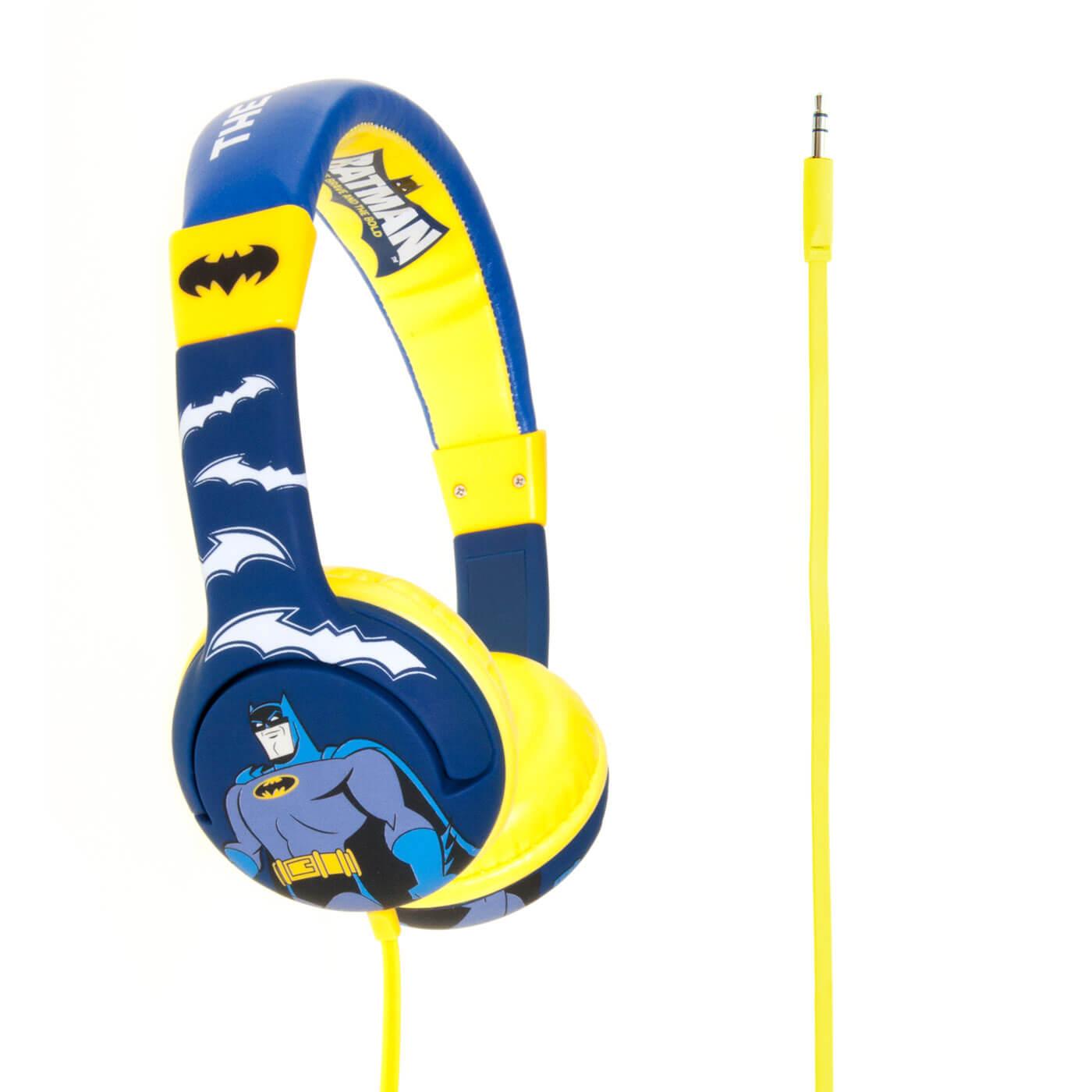 BATMAN Hörlur Junior On-Ear 85dB Svart Brave& the Bold