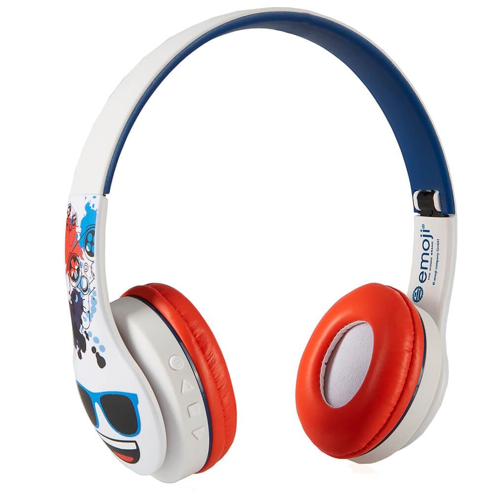 EMOJI Hörlur Game On-Ear Trådlös Blå 105dB