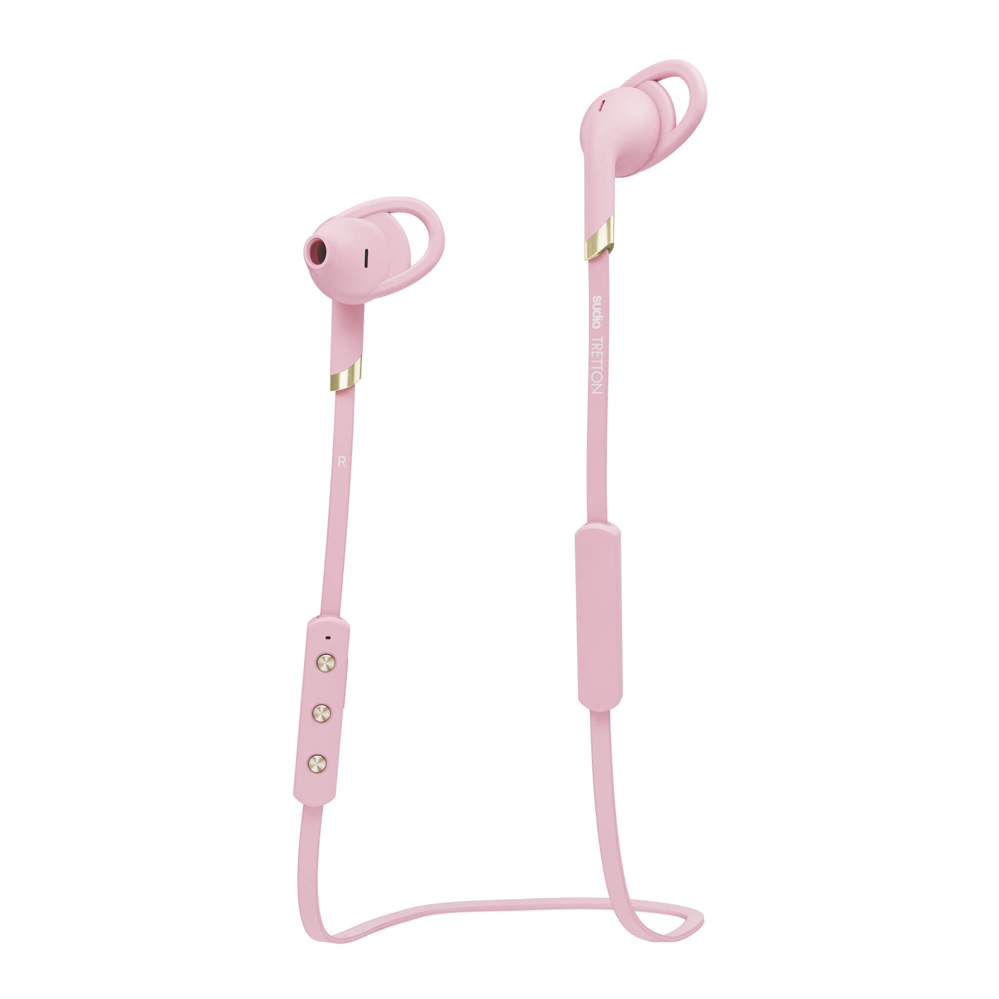 SUDIO Øreplugger TRETTON Sport Trådløs In-Ear Rosa