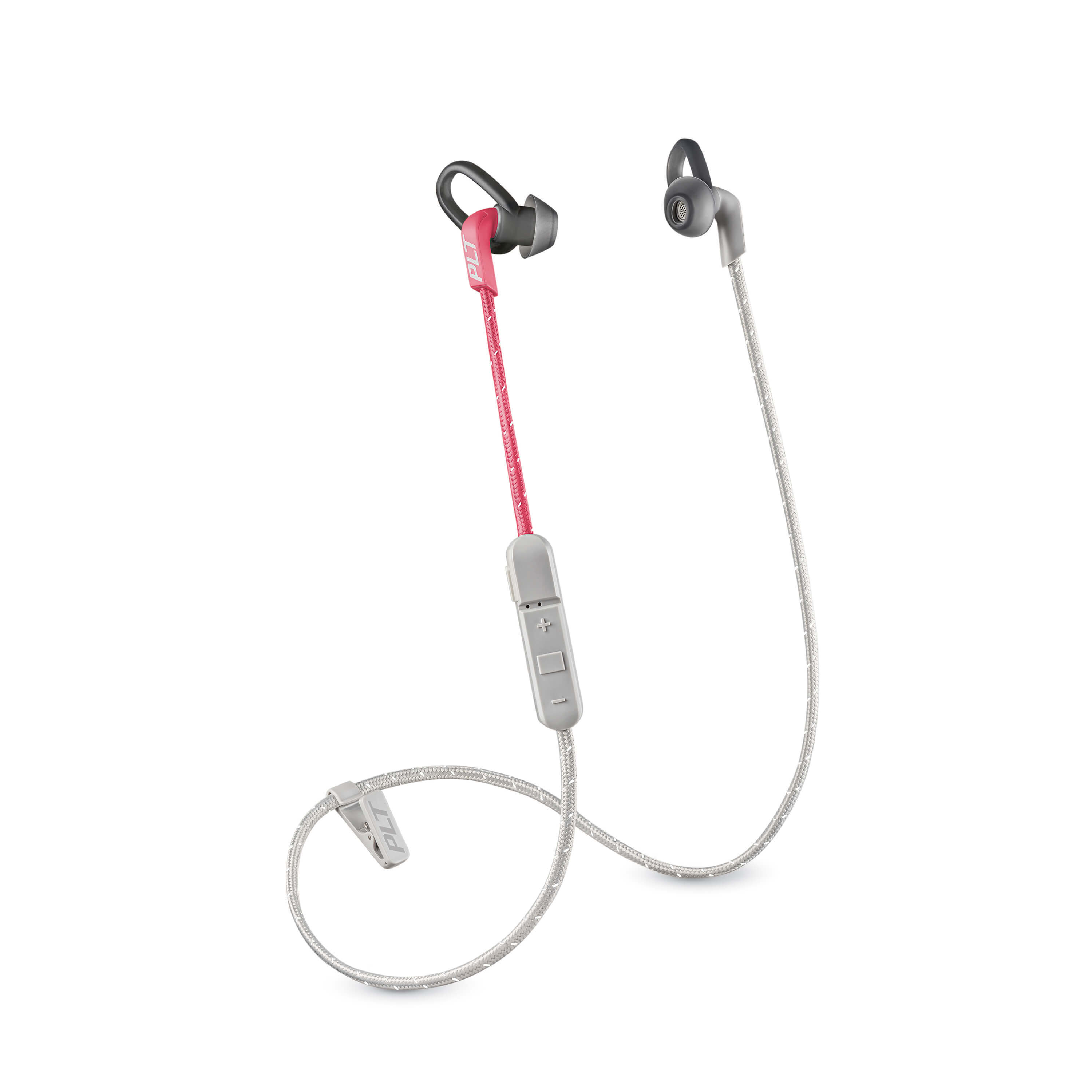 PLANTRONICS Backbeat FIT 305 In-Ear Trådløs Grå/Korall