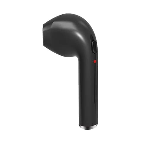 i7, Wireless Earbud, Bluetooth Hörlur, Singel, Svart