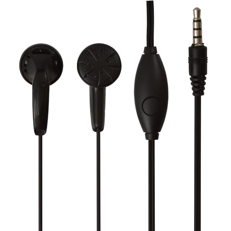 Value Range Stereohörlurar 3,5 mm, Svart