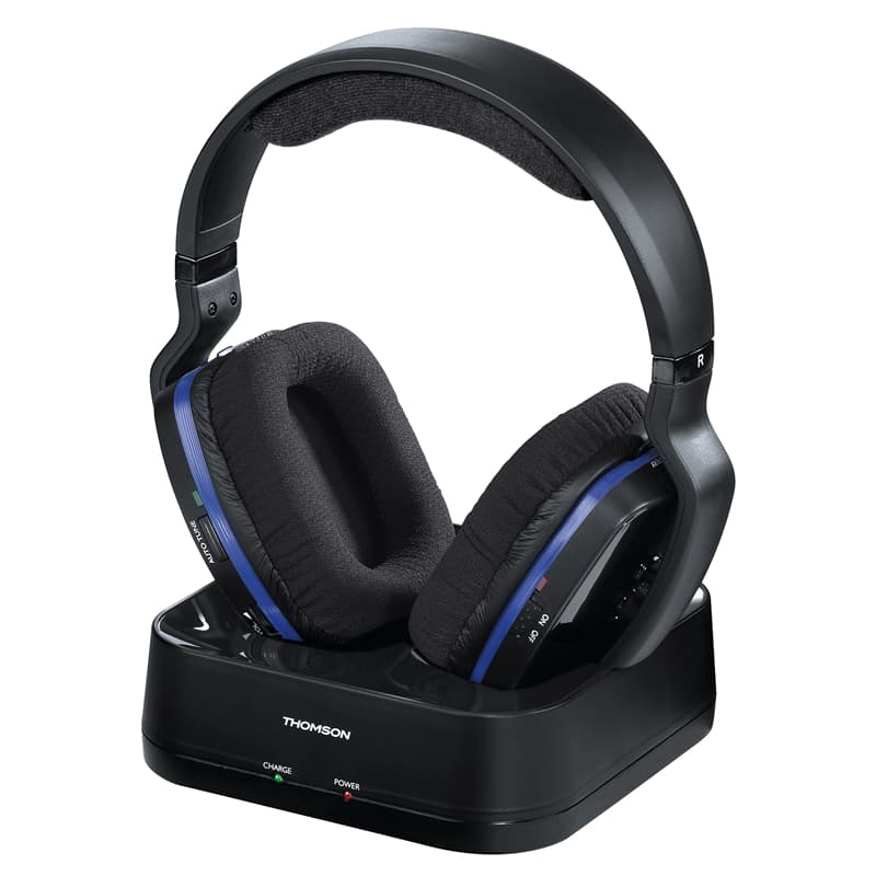 Thomson Hörlur Whp3311 Trådlös Svart Over-Ear 100M