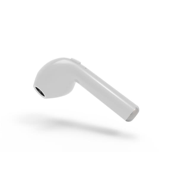 i7, Wireless Earbud, Bluetooth Hörlur, Singel, Vit