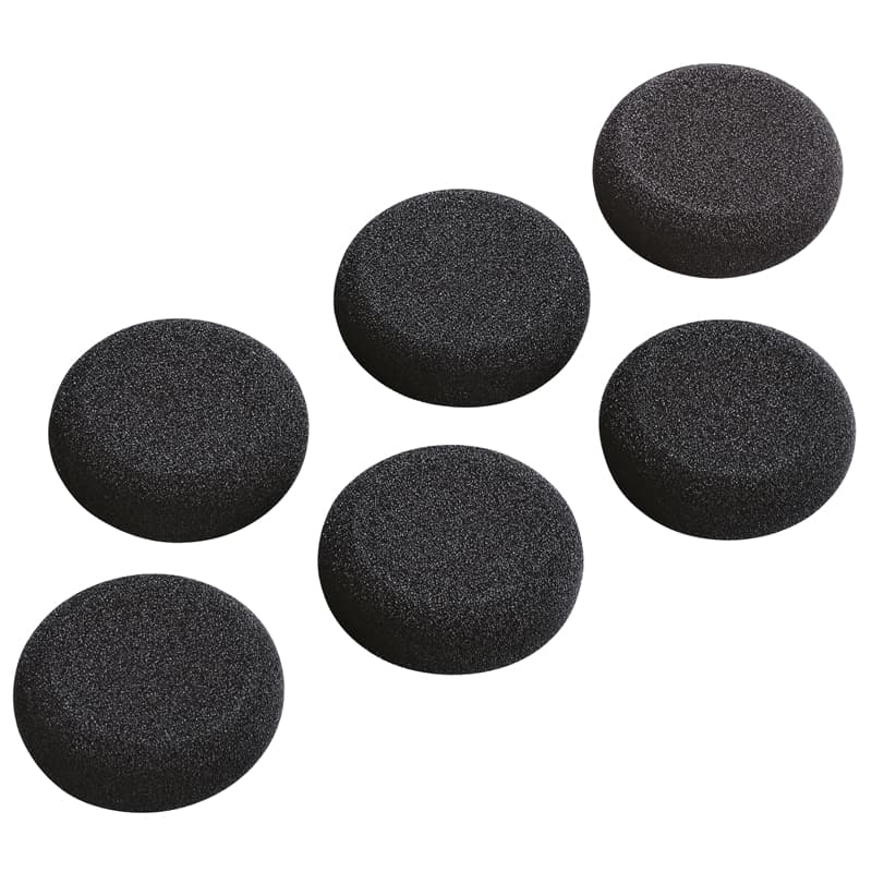HAMA Reservepuder On-Ear 6 pak 45mm Sort