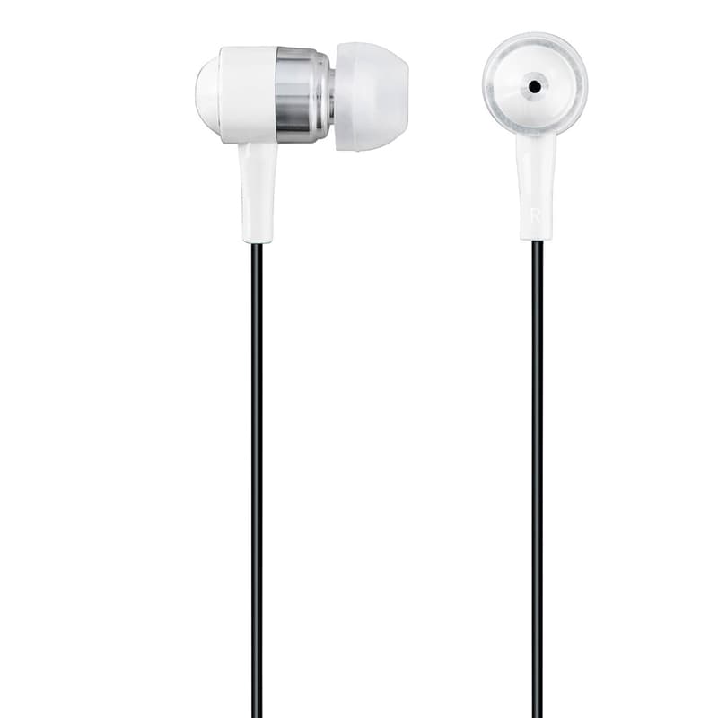 HAMA Hovedtelefon In-Ear Shiny Hvid Mic