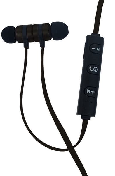 Trådlösa Bluetooth Sporthörlurar AMW-810S, Svart