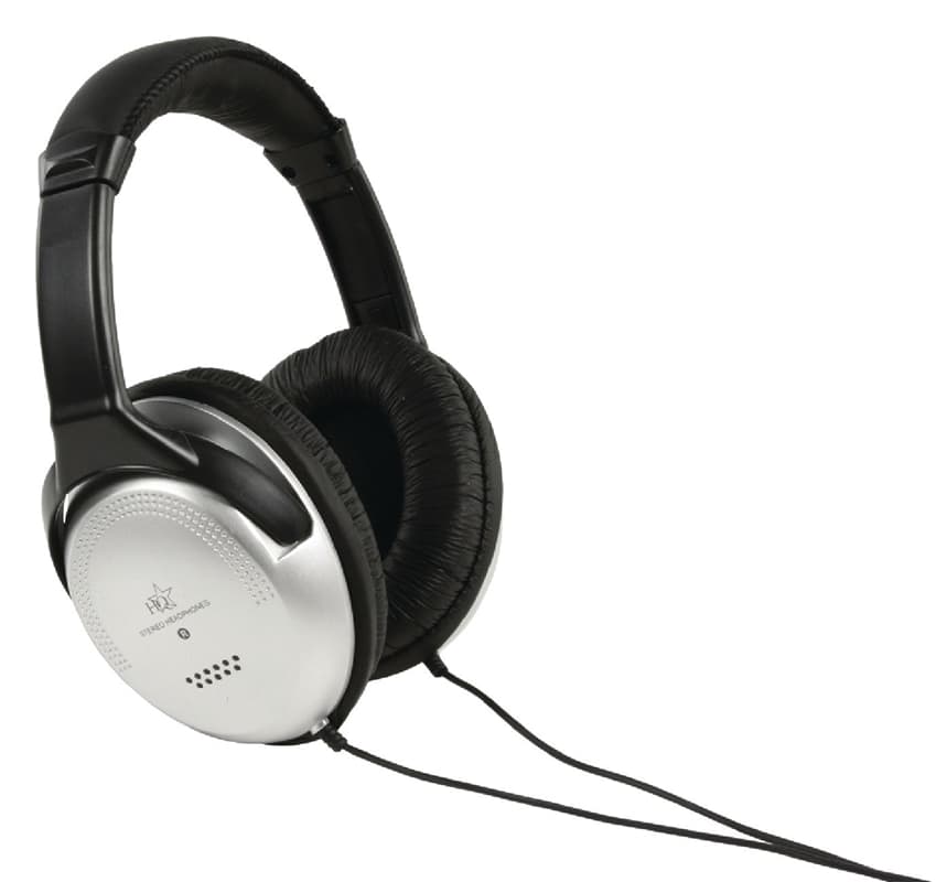 Hovedtelefoner Over-Ear 3.5 mm 6.0 m Sølv/Sort