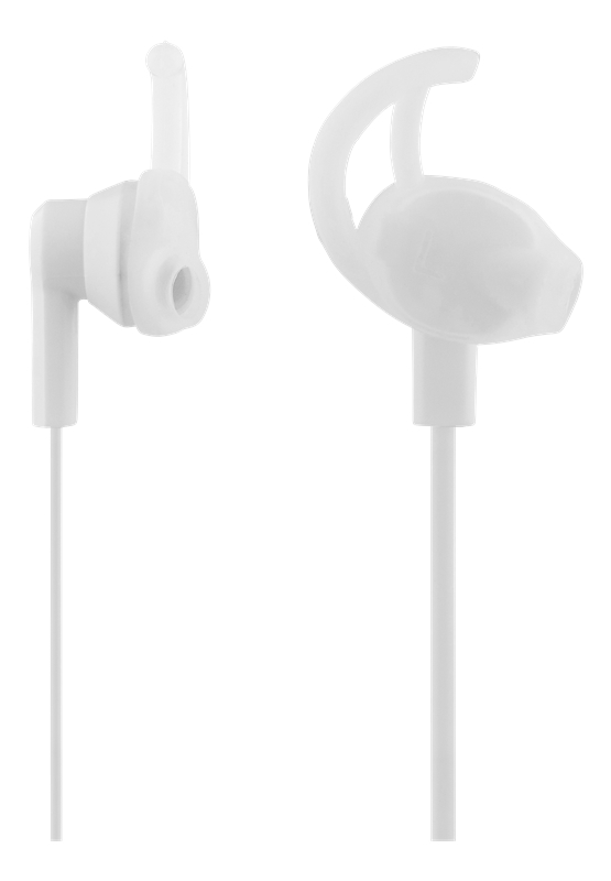 STREETZ headset för iPhone, mikrofon, noisecancelling,1,5m STREETZ semi in ear headset, svarsknapp, 3,5mm, mikrofon