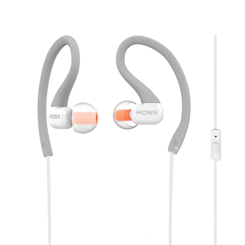 KOSS Hovedtelefon In-Ear KSC32i Grå Mic
