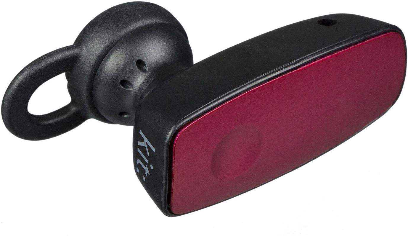 Kit Bluetooth Headset Mono, BTHS1RD, Röd