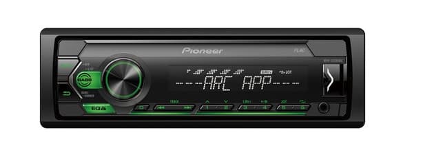 Pioneer - Pioneer 4x50W,USB,Aux, 1 Lineout, kort .