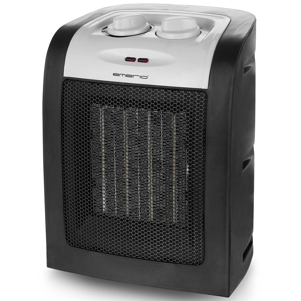 EMERIO Värmefläkt 1800W Termostat Keramiskt Element