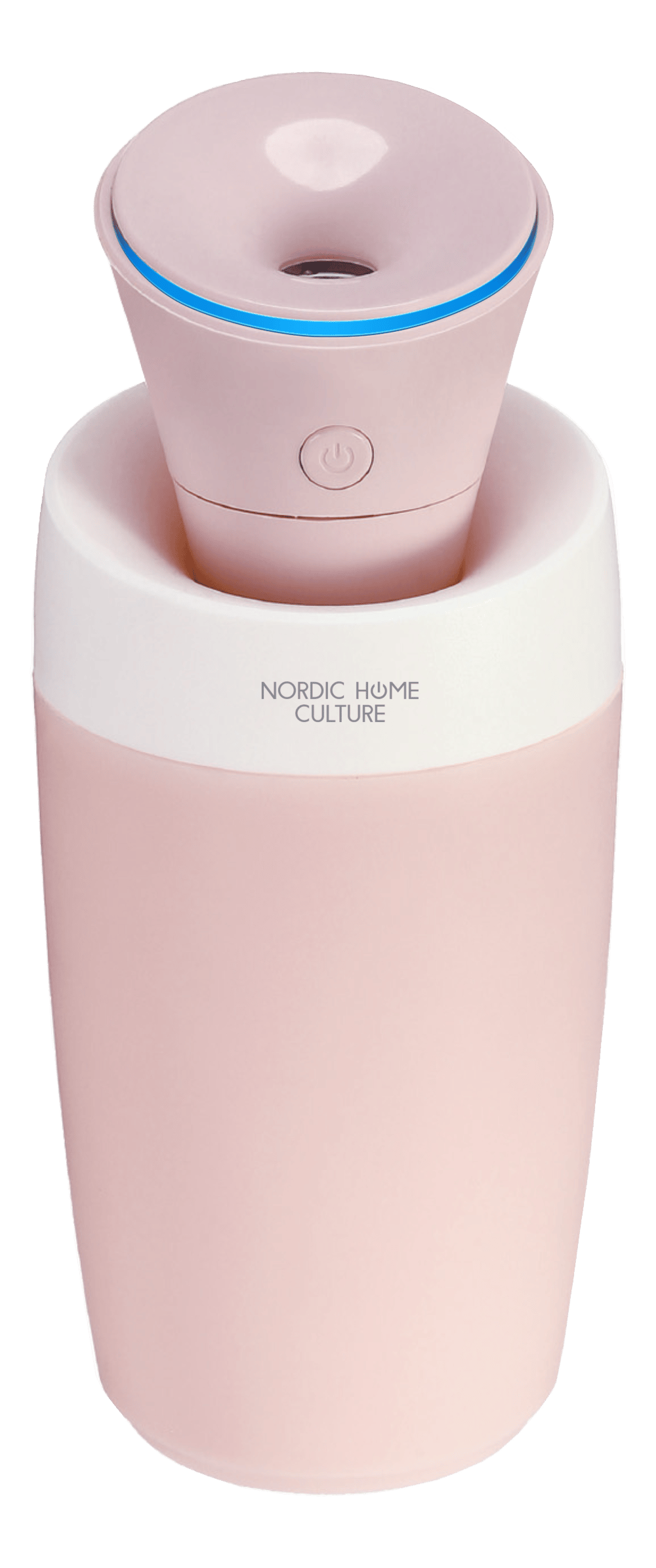 NORDIC HOME CULTURE, portabel mini luftfuktare, 8h användning, rosa
