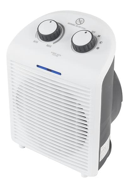 NORDIC HOME CULTURE lämpöpuhallin, 200W, valkoinen