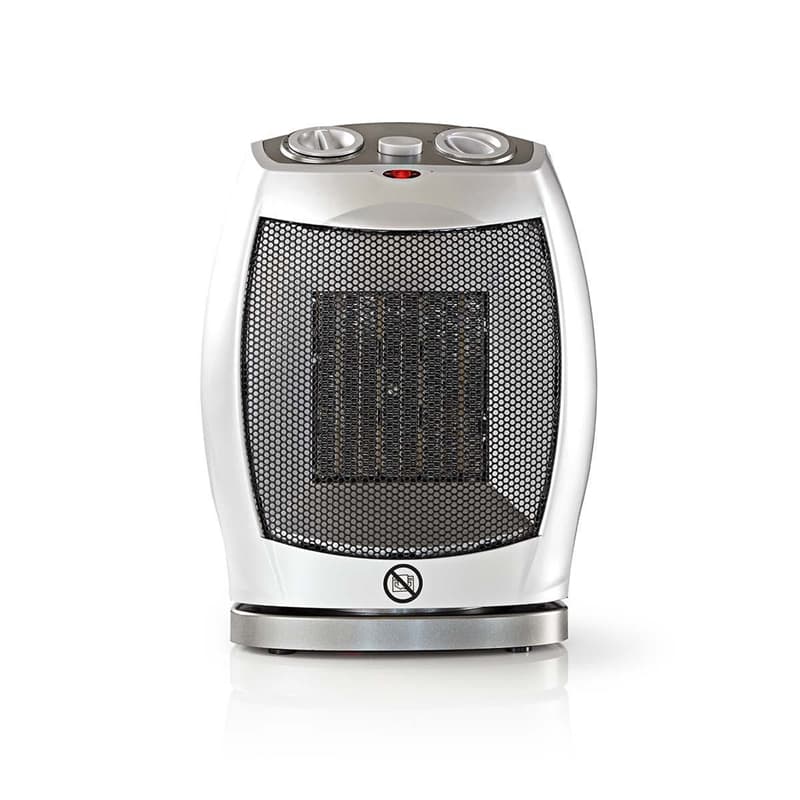 Keraaminen lämpöpuhallin | 750 ja 1 500 W | Harmaa