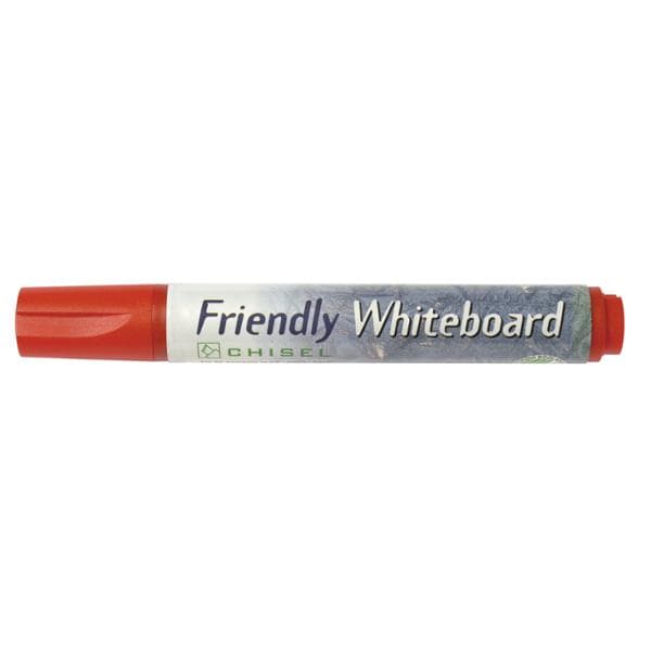 Whiteboardmarker ballograf friendly, skrå, rød