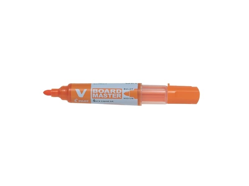 Whiteboardmarker pilot v-board master, rund, 2,3 mm, orange