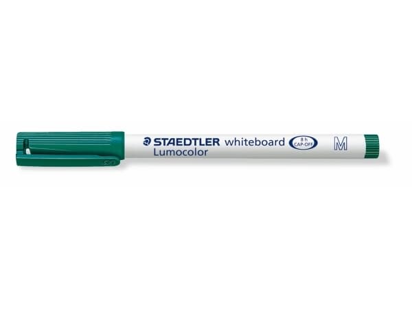 STAEDTLER Lumocolor 301 - Markering - för glas, porslin - grön - 1 mm - medel