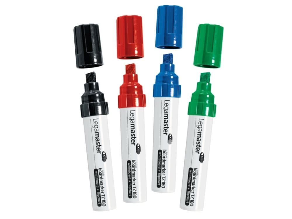 Legamaster 7-118094, 4 styck, Multifärg, Multifärg, Rund, 180 mm, 30 mm