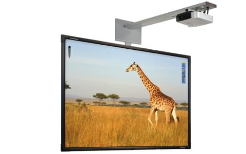 Promethean ActivBoard Touch, 198,1 cm (78"), 1585 x 1188,7 mm, 32767 x 32767 pixlar, Flerpunktsberöring, Svart, Vit, USB