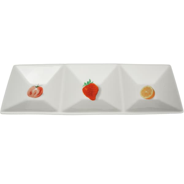 Tallrik 3-delad Flerpack - HE3461 - JQ Storlek: 23,5 x 8 x 2,5 cm