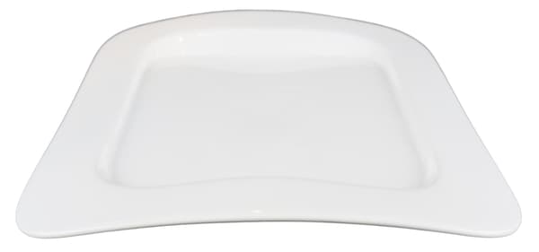 Tallrik Båge Flerpack - upphöjd kant - HP5792 - JQ   Storlek: 20,5 x 20 x 2,5 cm 6st