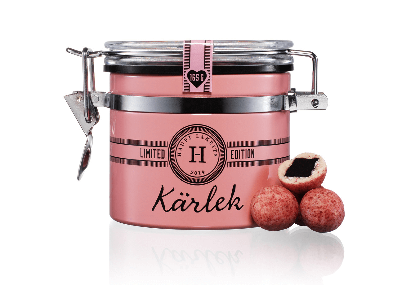 Haupt Lakrits - Kärlek 165g