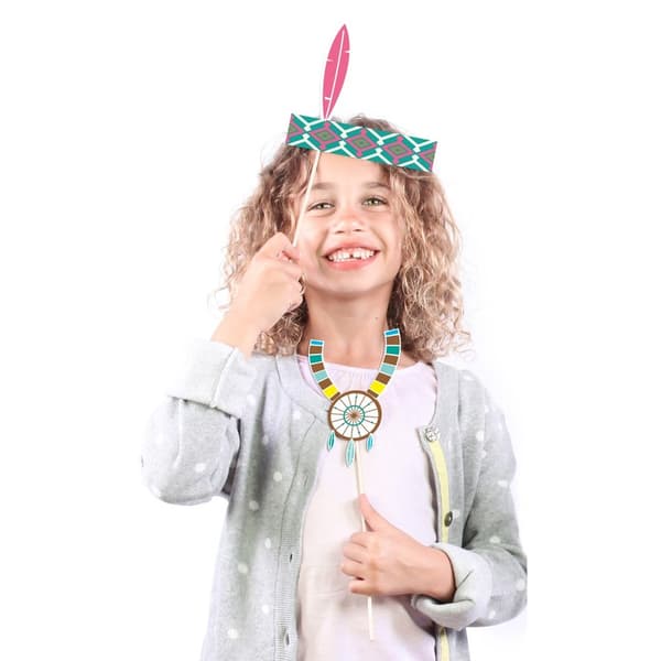 Fototillbehör Photo Booth - Tema Barnkalas (20st tillbehör)