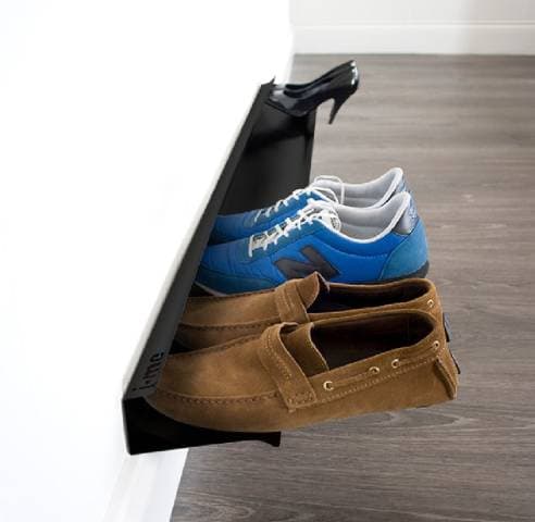 j-me - Shoerack - Skohylle, 120cm sort