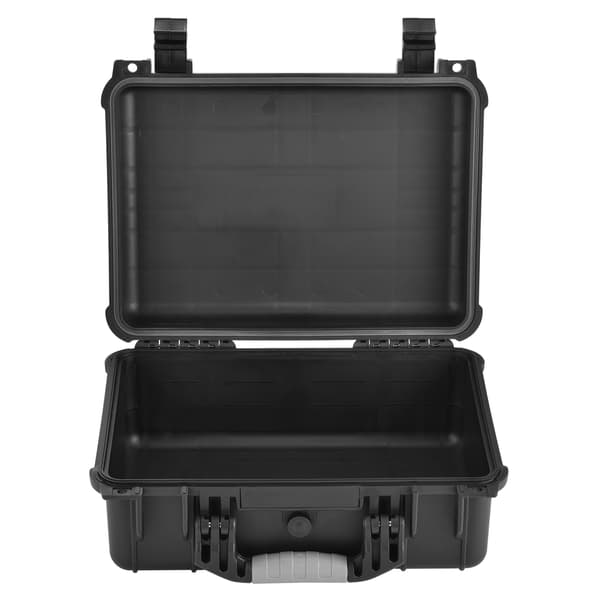 [pro.tec]® Beskyttelsestaske - PP plastik - 40,6x33x17,4cm - skumindretning - sort - IP55
