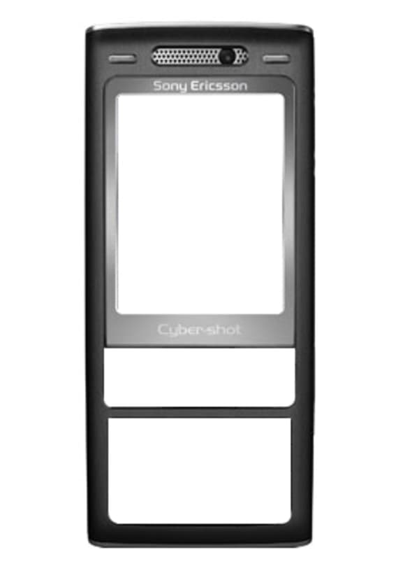 Front Sony Ericsson K800i Svart Original