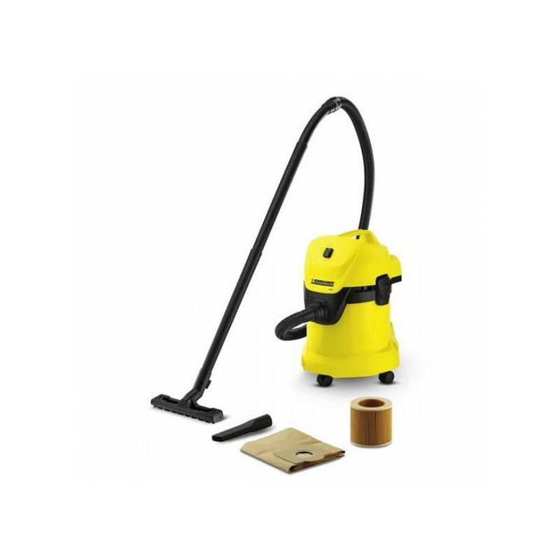 Dammsugare med Påse Karcher WD 3 17 L 1000W Gul Hem electrolux quietcomfort dammsugare