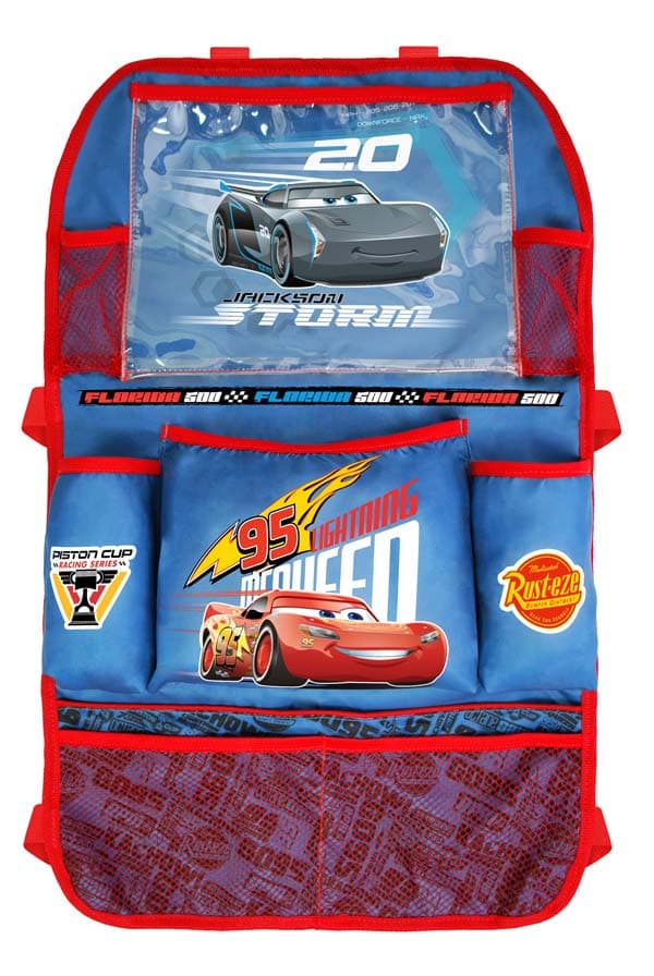 Disney Cars - Universal Bilförvaring 2in1 - Röd/Blå 58x35 cm
