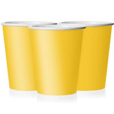 Pappersmuggar Gula 8-pack