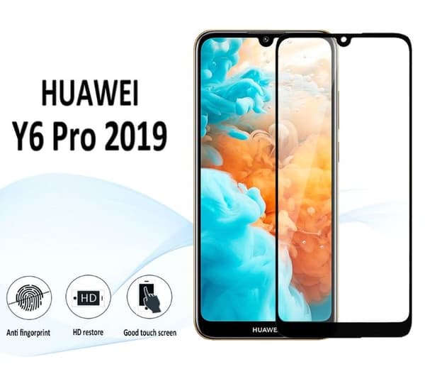 Härdat glas / skärmskydd / skyddsglas till Huawei Y6 2019 / Y6 Pro 2019 / Honor 8A